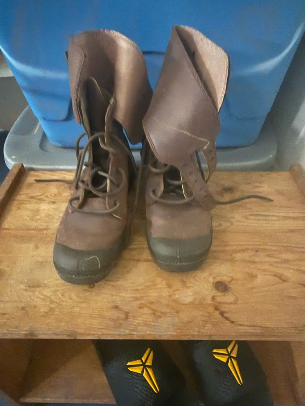 Palladium Brown Lace-Up Women's Boots